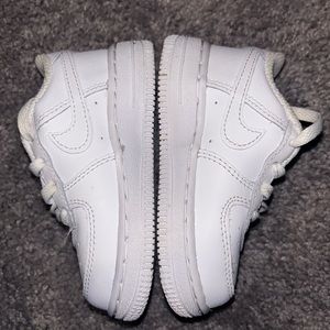 Toddler Airforce One white *USED* with Box size 6c